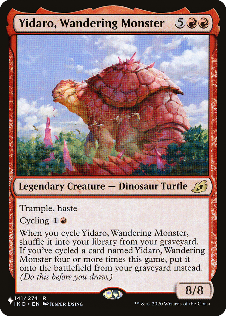 Yidaro, Wandering Monster [The List] | Cards and Coasters CA