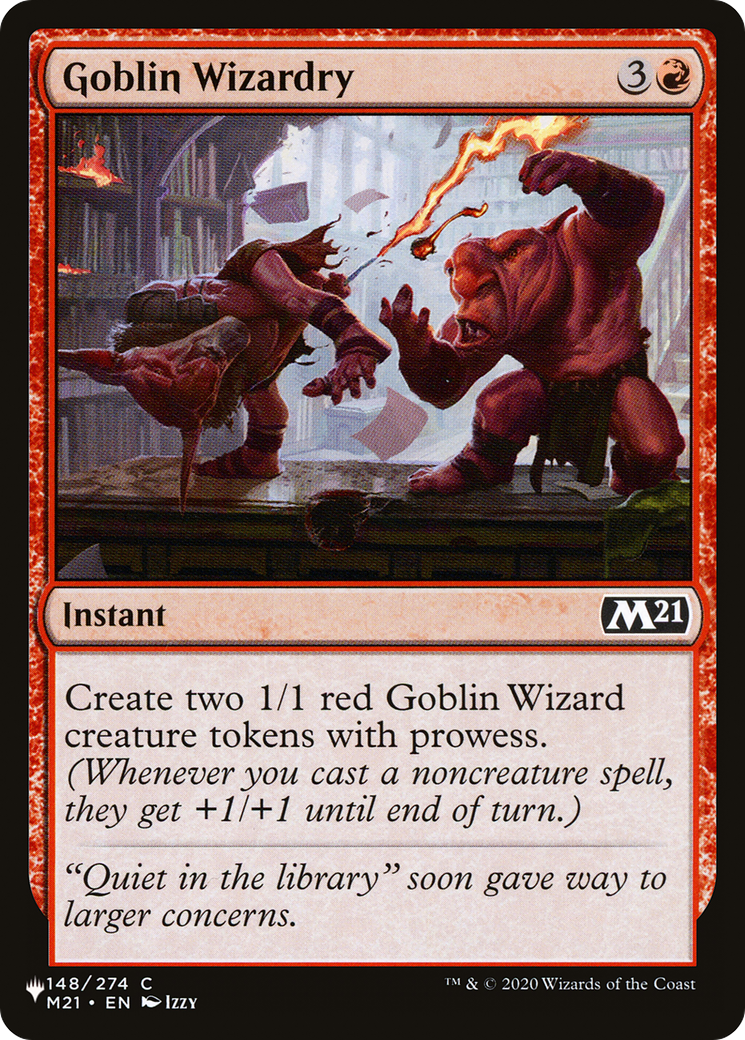 Goblin Wizardry [The List Reprints] | Cards and Coasters CA