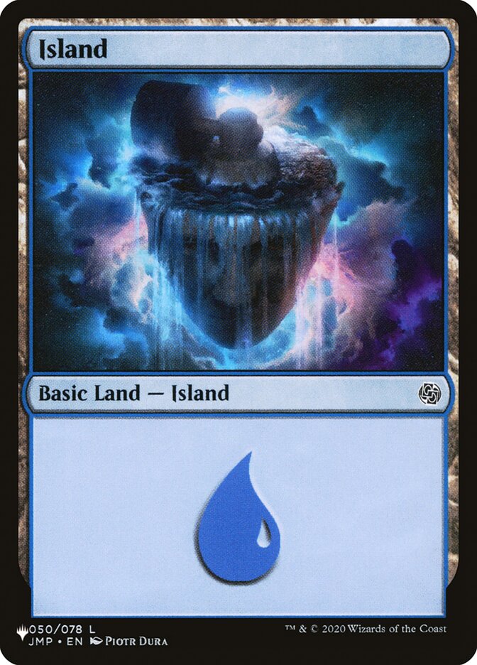 Island (50) [The List] | Cards and Coasters CA