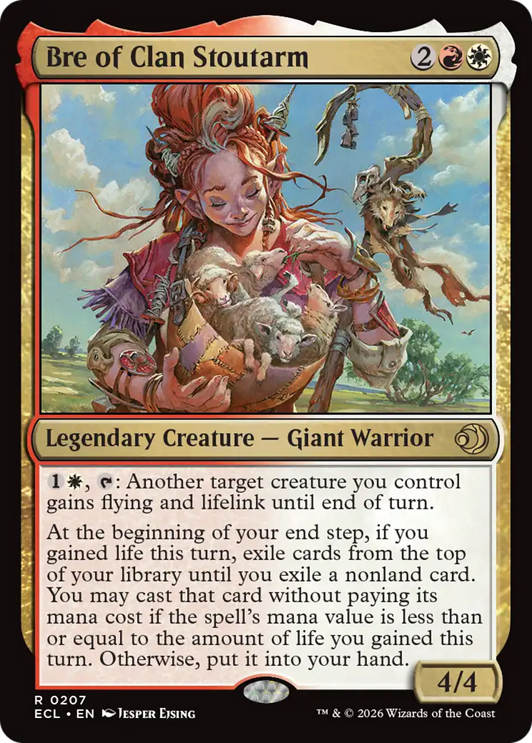 Bre of Clan Stoutarm [Lorwyn Eclipsed] | Cards and Coasters CA