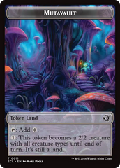 Elk // Mutavault Double-Sided Token [Lorwyn Eclipsed Tokens] | Cards and Coasters CA