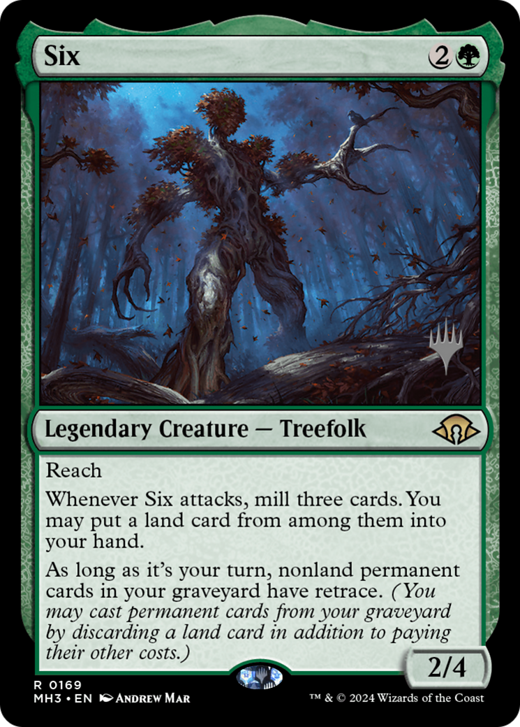 Six [Modern Horizons 3 Promos] | Cards and Coasters CA