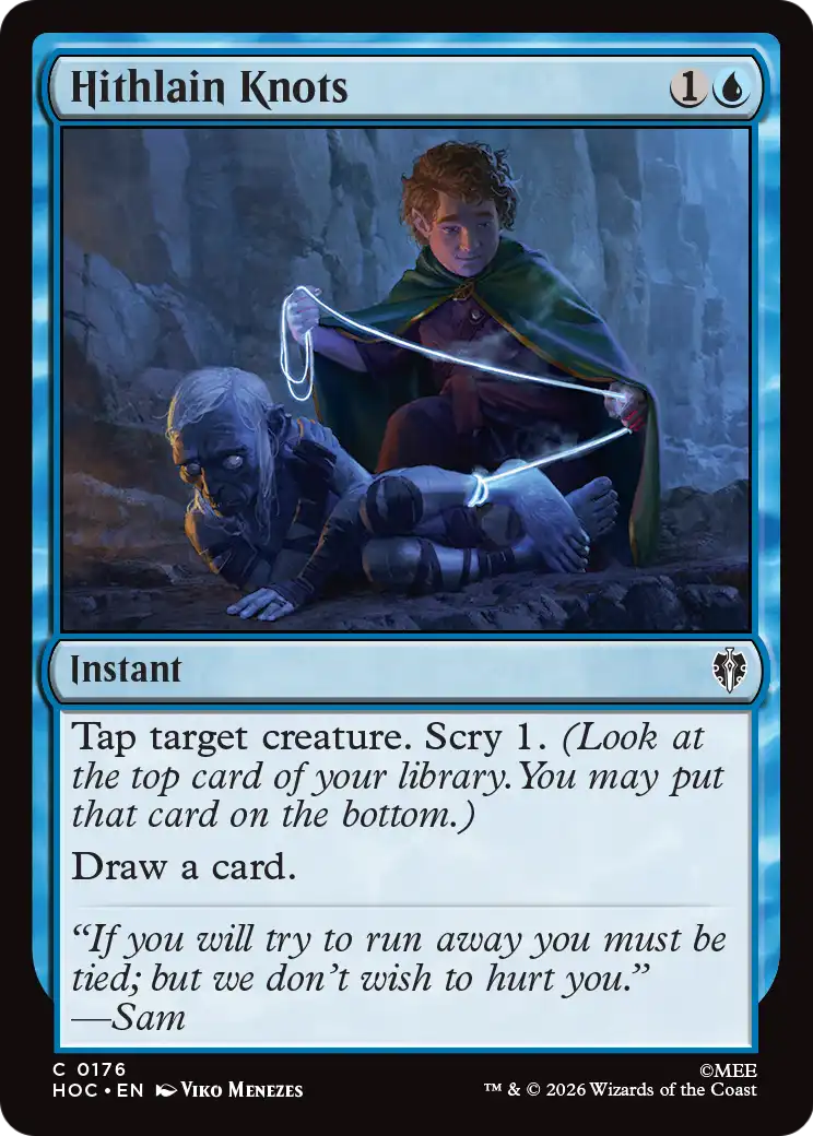 Hithlain Knots [The Hobbit: Eternal-Legal] | Cards and Coasters CA