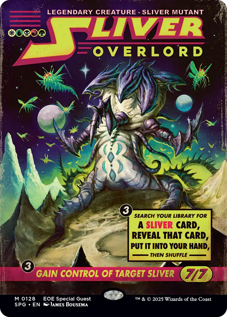 Sliver Overlord (Showcase) [Edge of Eternities Special Guests] | Cards and Coasters CA