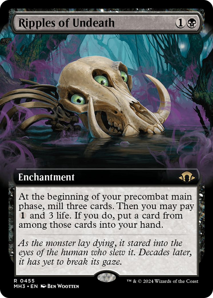 Ripples of Undeath (Extended Art) [Modern Horizons 3] | Cards and Coasters CA