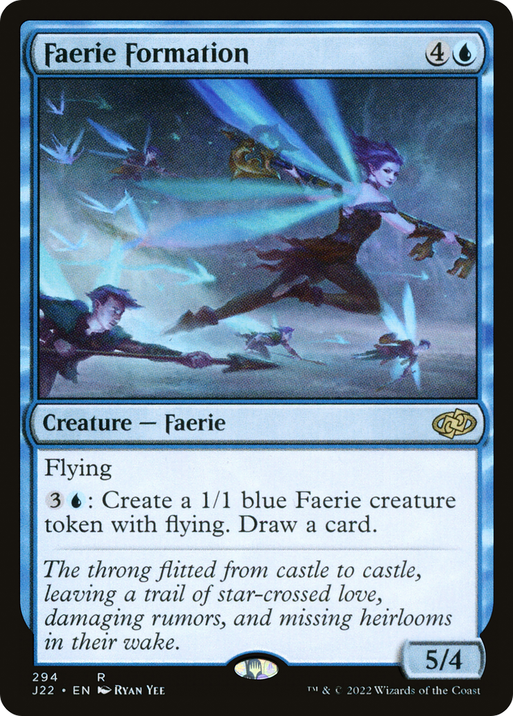 Faerie Formation [Jumpstart 2022] | Cards and Coasters CA
