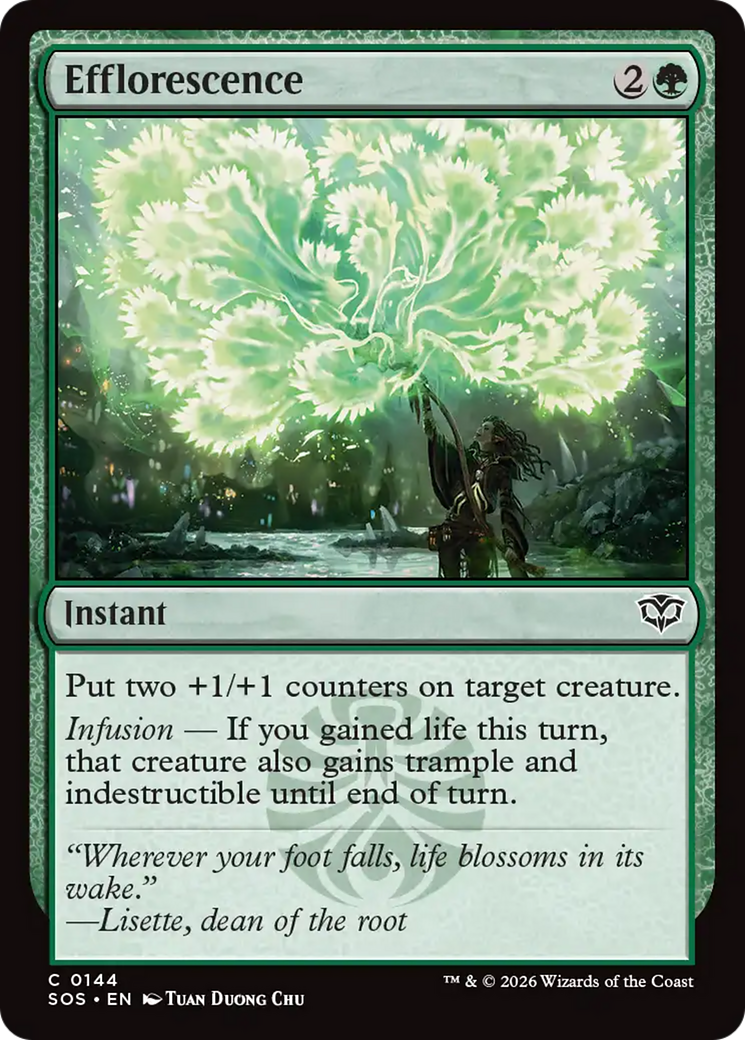 Efflorescence [Secrets of Strixhaven] | Cards and Coasters CA