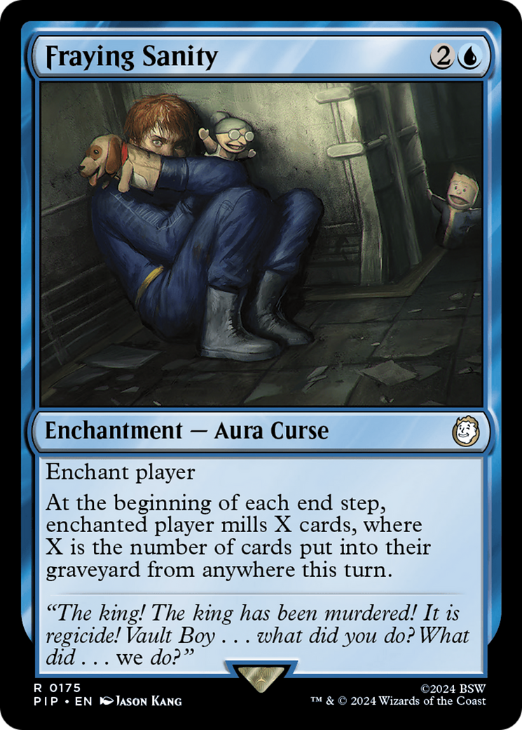 Fraying Sanity [Fallout] | Cards and Coasters CA