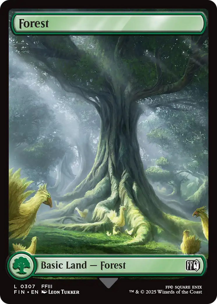Forest (0307) [FINAL FANTASY] | Cards and Coasters CA
