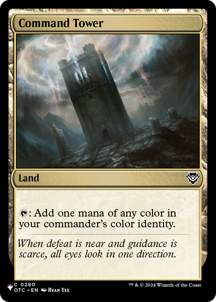 Command Tower (OTC) [The List] | Cards and Coasters CA