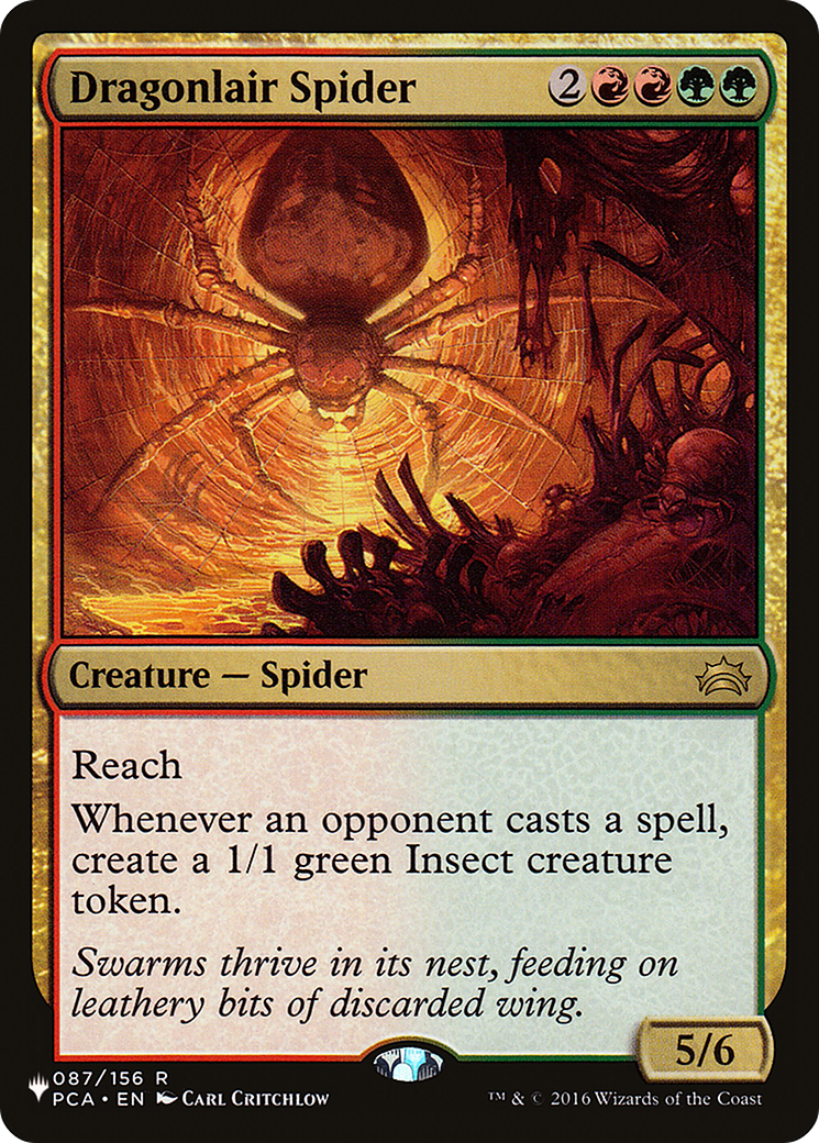 Dragonlair Spider [The List Reprints] | Cards and Coasters CA