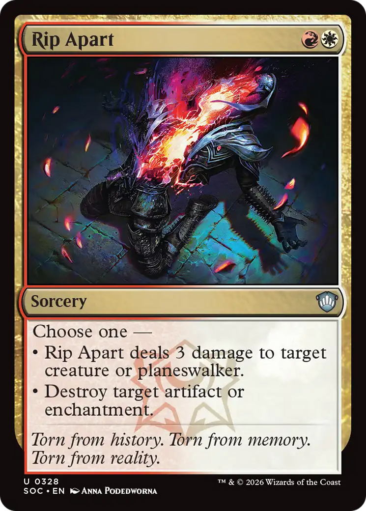 Rip Apart [Secrets of Strixhaven Commander] | Cards and Coasters CA