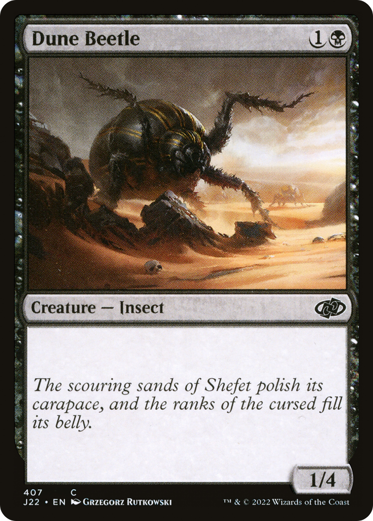 Dune Beetle [Jumpstart 2022] | Cards and Coasters CA