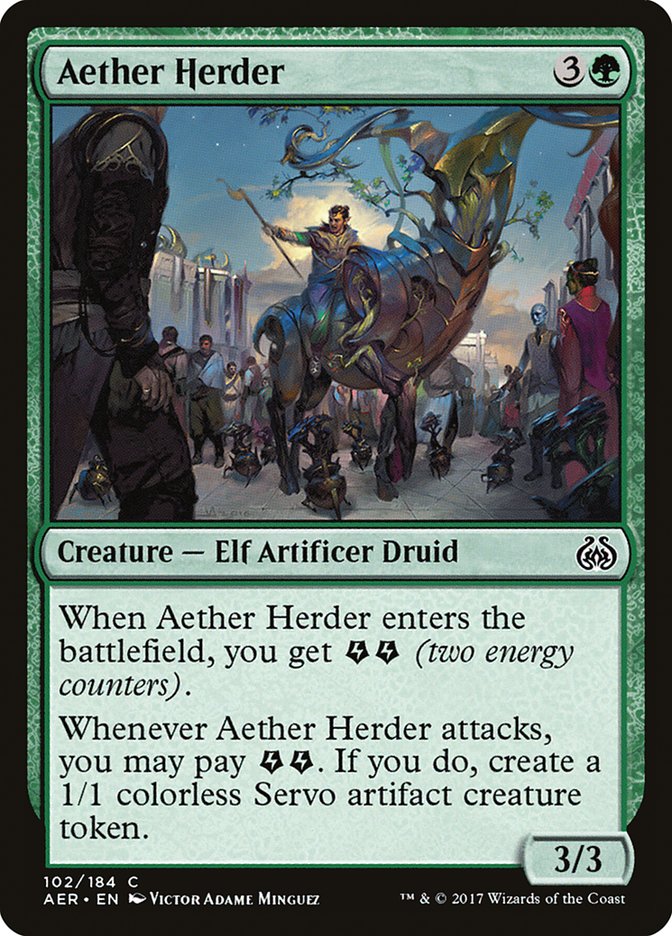 Aether Herder [Aether Revolt] | Cards and Coasters CA