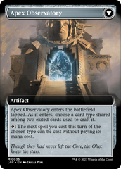 Eye of Ojer Taq // Apex Observatory (Extended Art) [The Lost Caverns of Ixalan Commander] | Cards and Coasters CA
