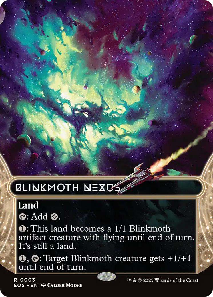 Blinkmoth Nexus (0003) (Borderless) [Edge of Eternities: Stellar Sights] | Cards and Coasters CA