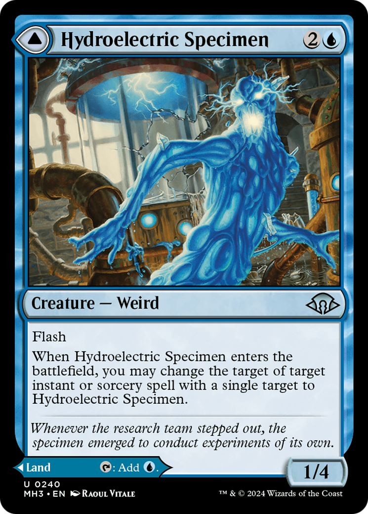 Hydroelectric Specimen [Modern Horizons 3] | Cards and Coasters CA