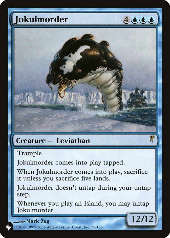 Jokulmorder [The List] | Cards and Coasters CA