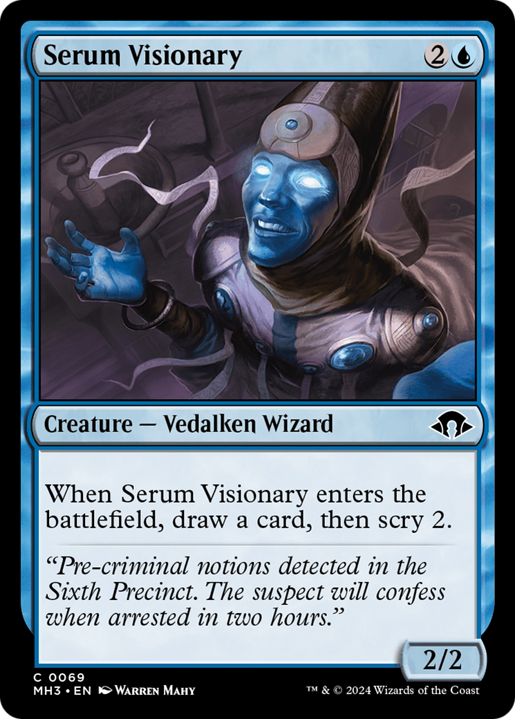 Serum Visionary [Modern Horizons 3] | Cards and Coasters CA