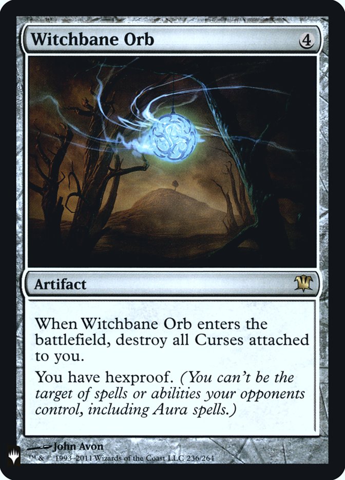 Witchbane Orb [Mystery Booster] | Cards and Coasters CA