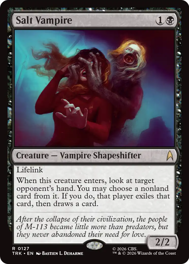 Salt Vampire [Star Trek] | Cards and Coasters CA