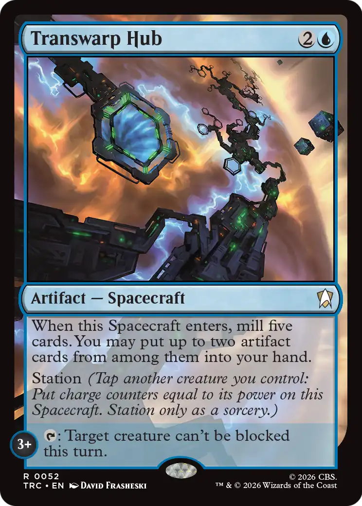 Transwarp Hub [Star Trek Commander] | Cards and Coasters CA