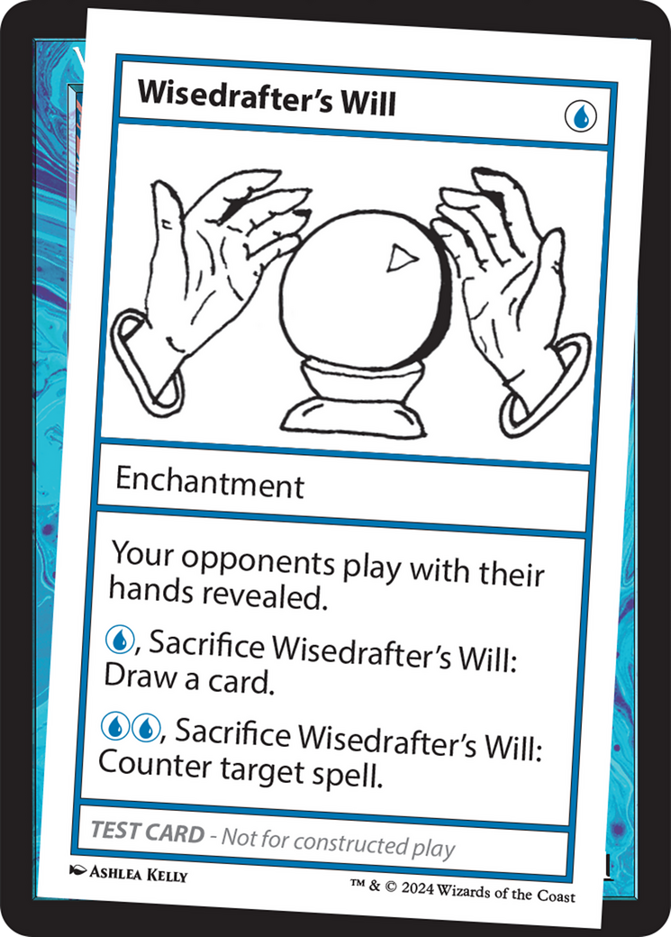 Wisedrafter's Will [Mystery Booster 2 Playtest Cards] | Cards and Coasters CA