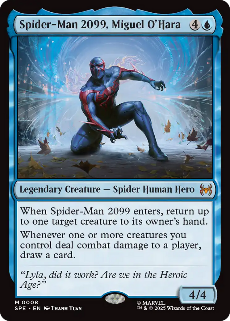 Spider-Man 2099, Miguel O'Hara [Marvel's Spider-Man: Eternal-Legal] | Cards and Coasters CA