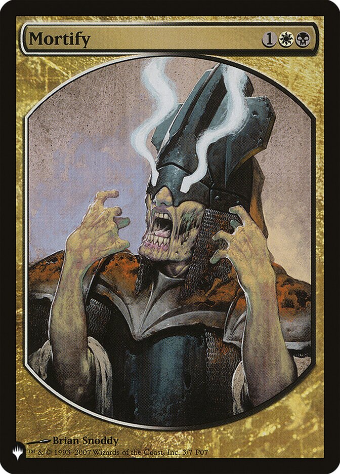 Mortify [The List] | Cards and Coasters CA