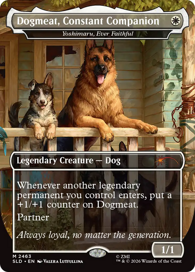 Dogmeat, Constant Companion - Yoshimaru, Ever Faithful [Secret Lair Drop Series] | Cards and Coasters CA