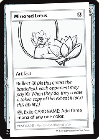 Mirrored Lotus (2021 Edition) [Mystery Booster Playtest Cards] | Cards and Coasters CA