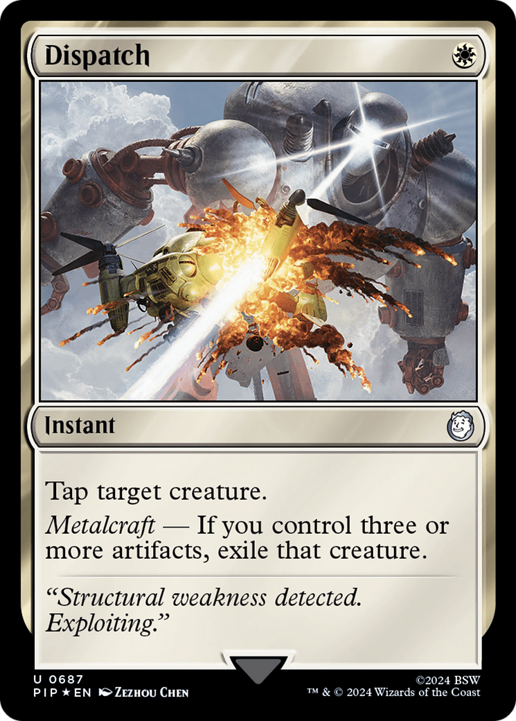 Dispatch (Surge Foil) [Fallout] | Cards and Coasters CA