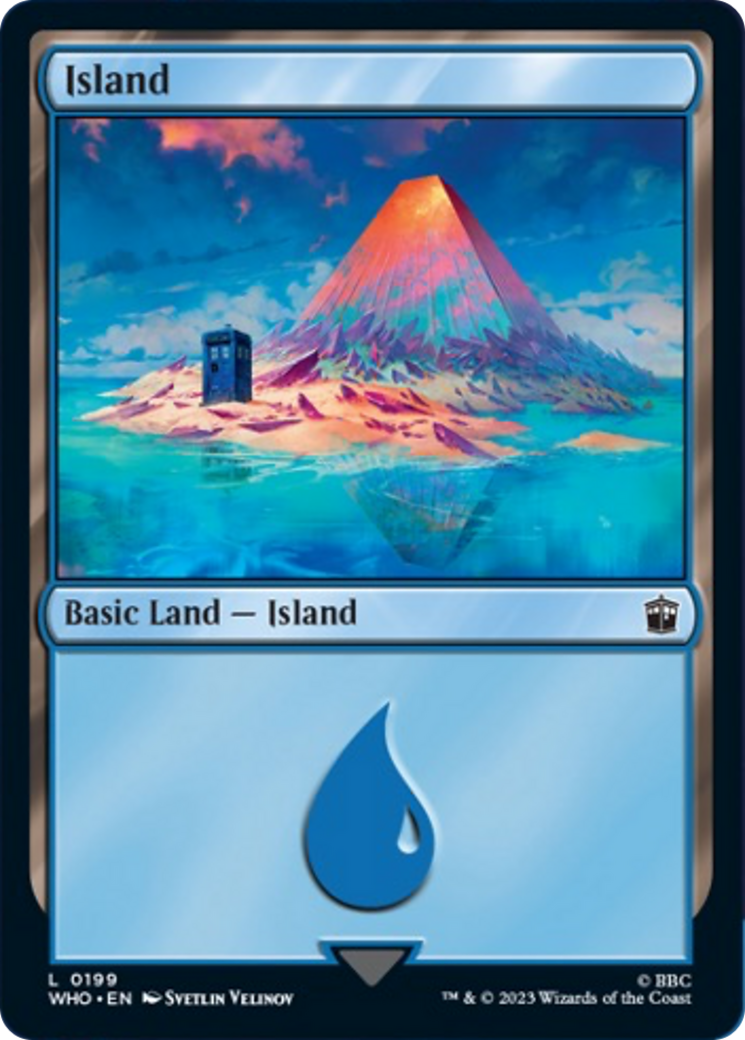 Island (199) [Doctor Who] | Cards and Coasters CA