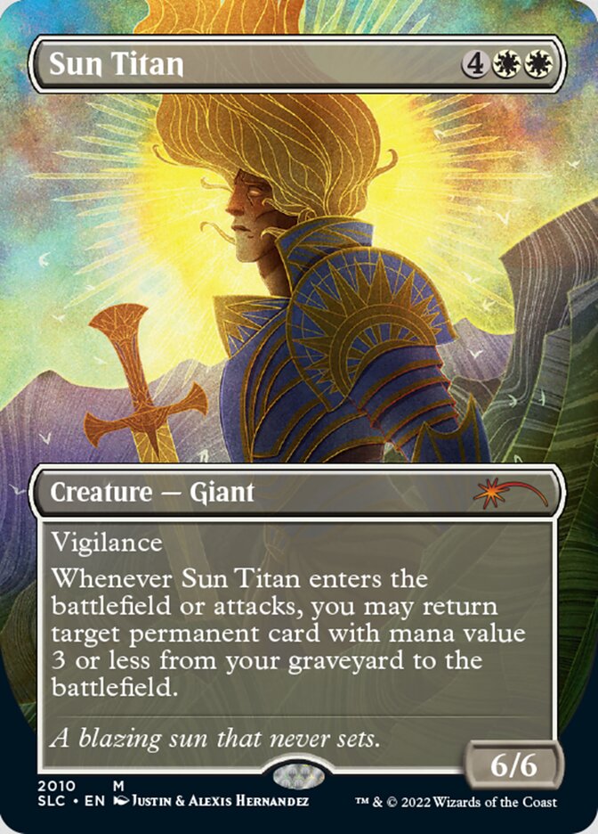 Sun Titan (Borderless) [Secret Lair Countdown Kit] | Cards and Coasters CA