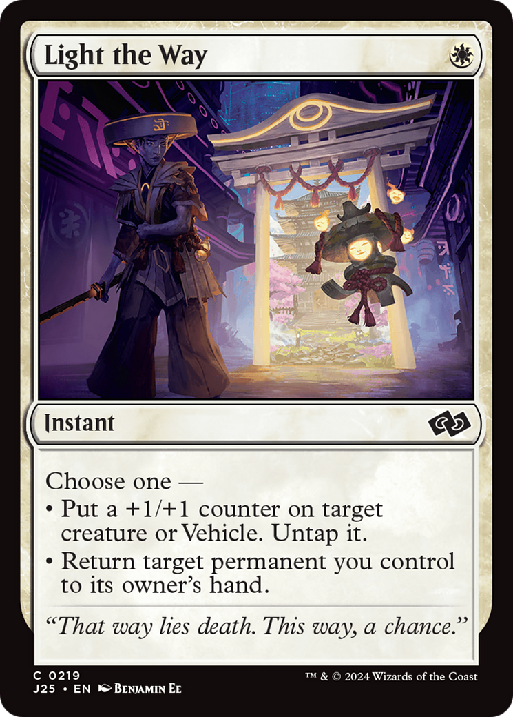 Light the Way [Foundations Jumpstart] | Cards and Coasters CA
