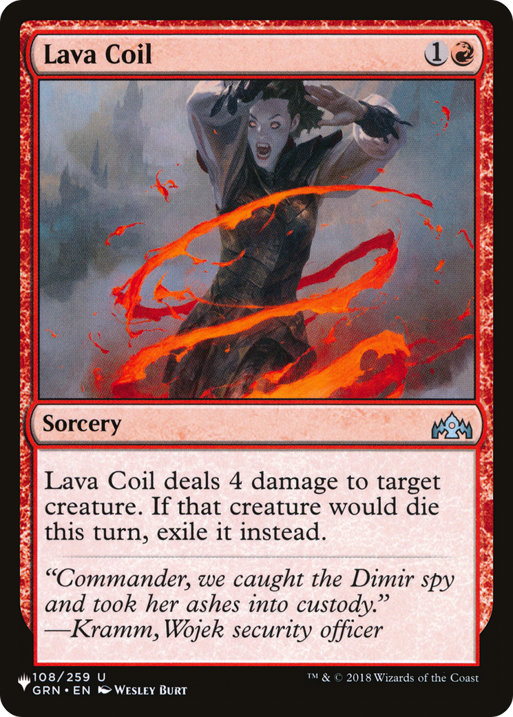 Lava Coil [The List] | Cards and Coasters CA