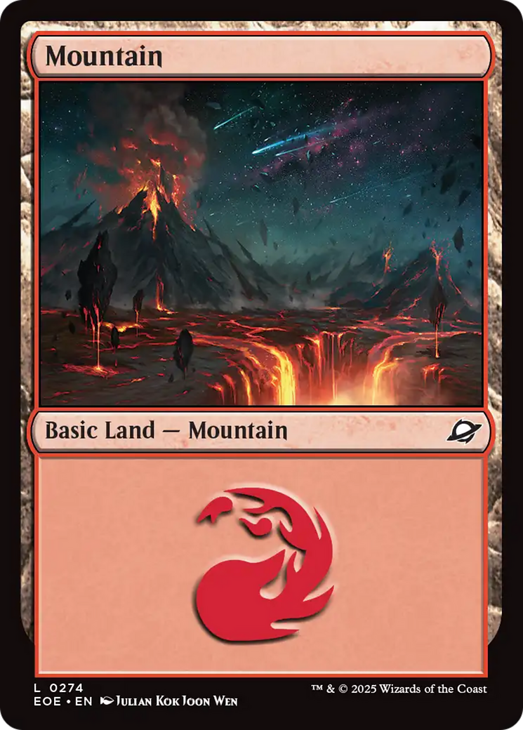 Mountain (0274) [Edge of Eternities] | Cards and Coasters CA