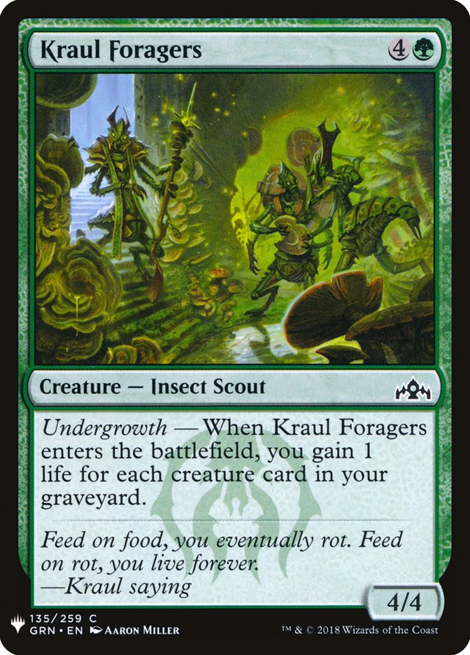 Kraul Foragers [Mystery Booster] | Cards and Coasters CA