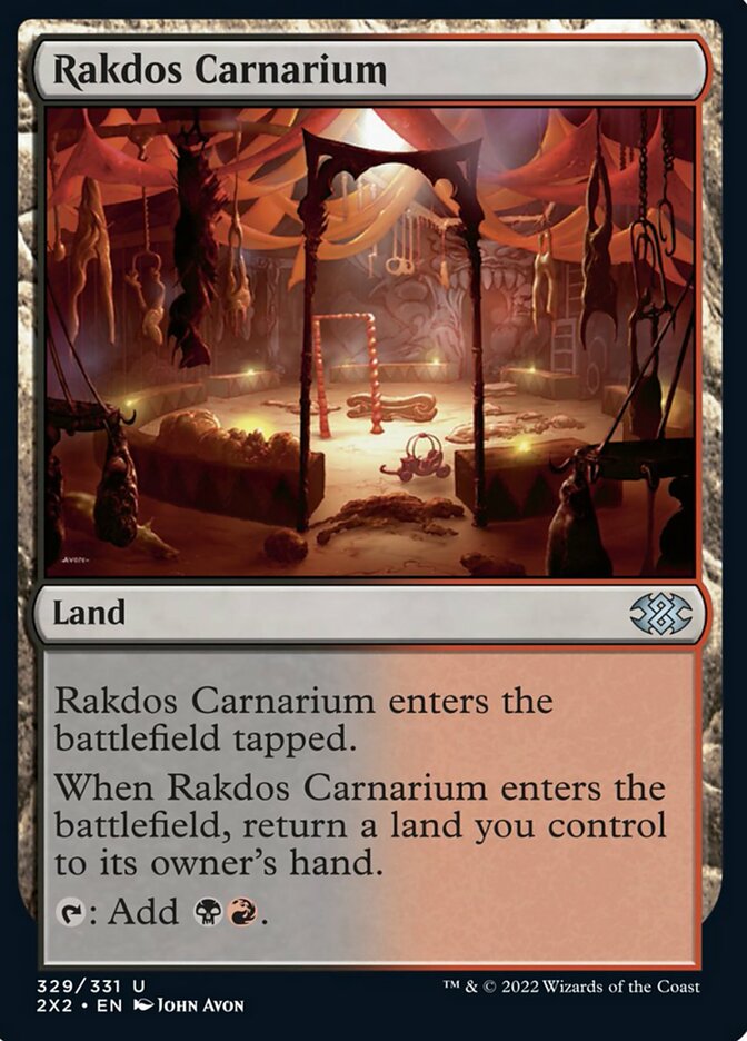 Rakdos Carnarium [Double Masters 2022] | Cards and Coasters CA