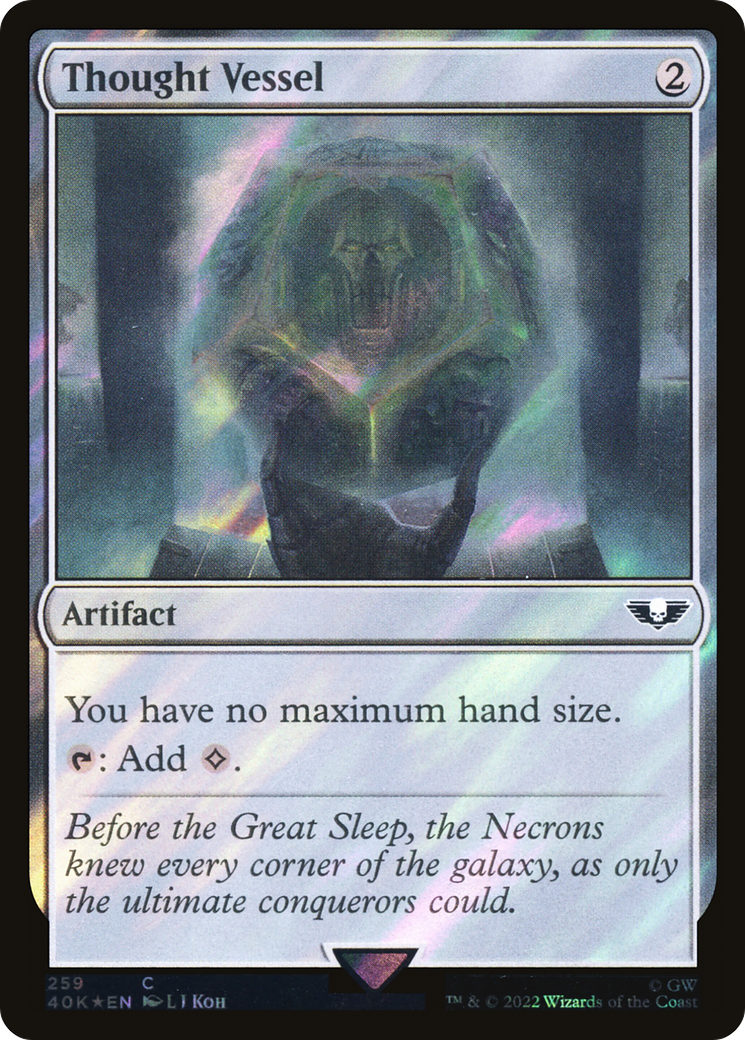 Thought Vessel (Surge Foil) [Marvel Super Heroes Commander] | Cards and Coasters CA