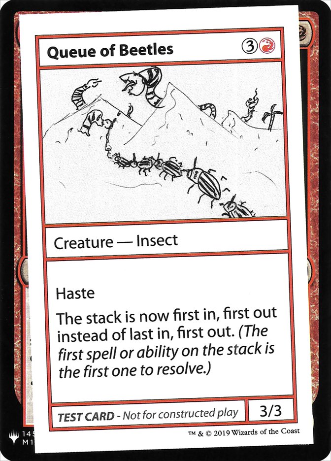 Queue of Beetles [Mystery Booster Playtest Cards] | Cards and Coasters CA