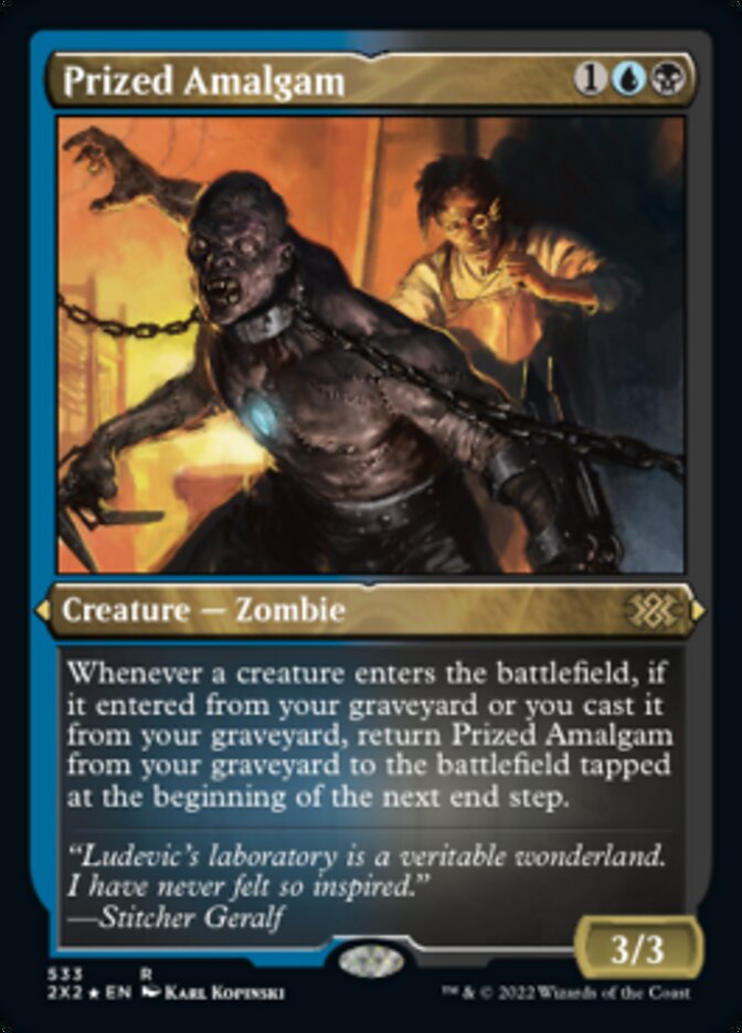 Prized Amalgam (Foil Etched) [Double Masters 2022] | Cards and Coasters CA