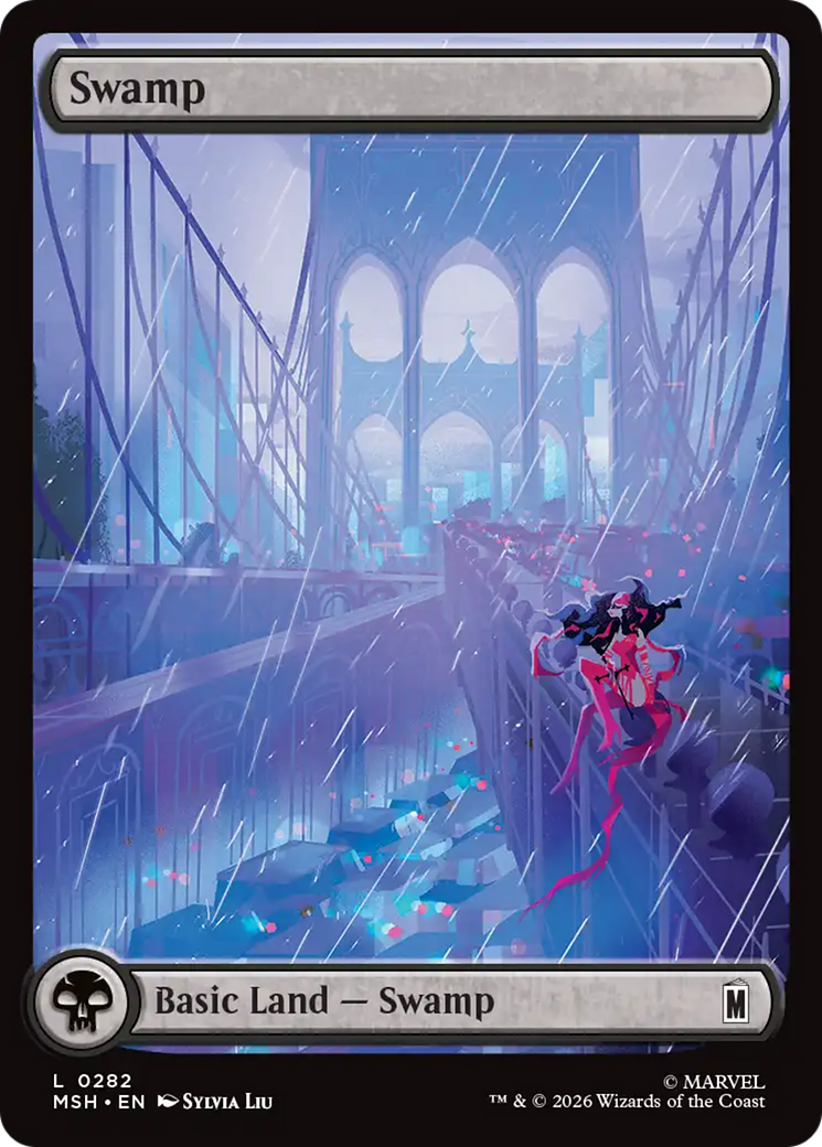 Swamp (0282) [Marvel Super Heroes] | Cards and Coasters CA