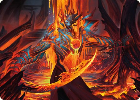 Free From Flesh Art Card [Phyrexia: All Will Be One Art Series] | Cards and Coasters CA