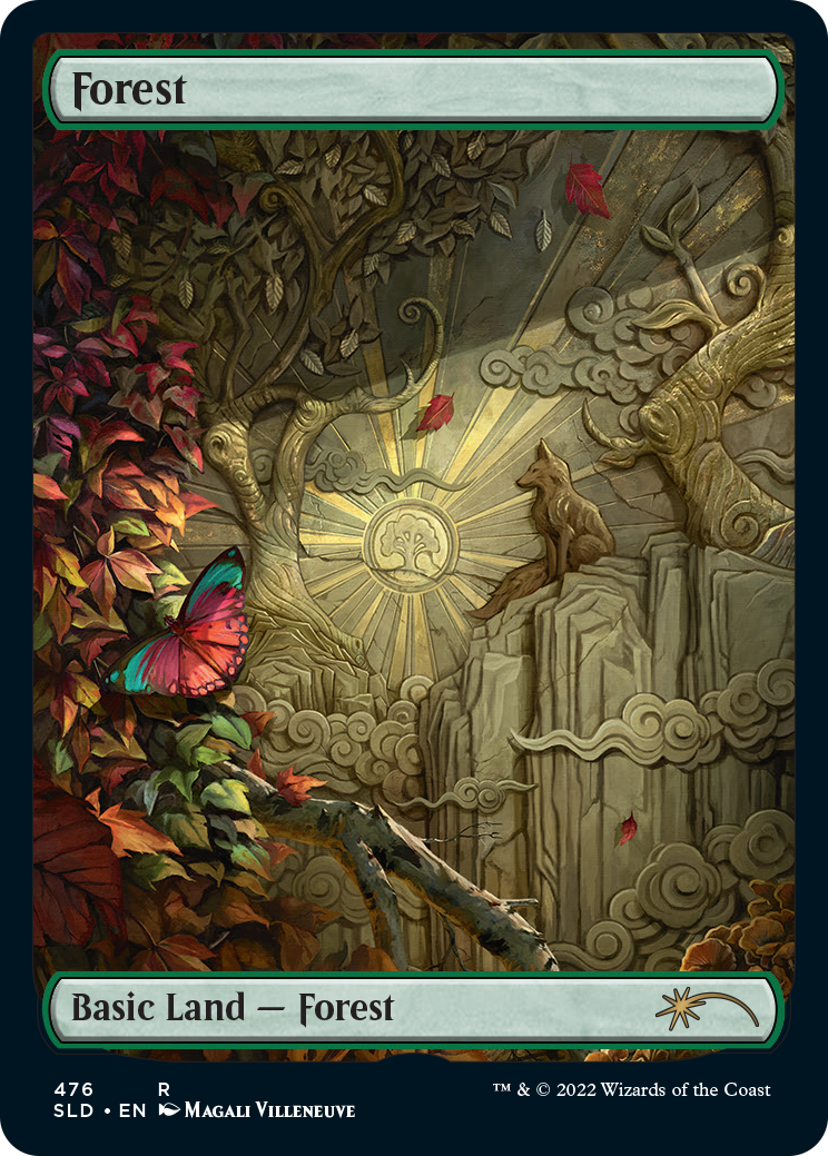 Forest (476) [Secret Lair Drop Series] | Cards and Coasters CA