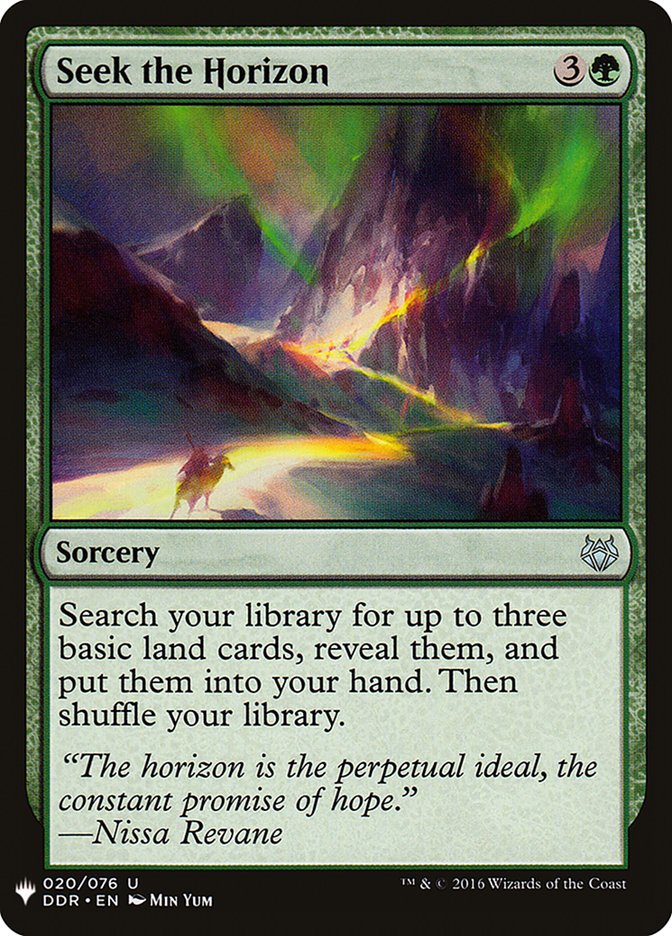 Seek the Horizon [Mystery Booster] | Cards and Coasters CA