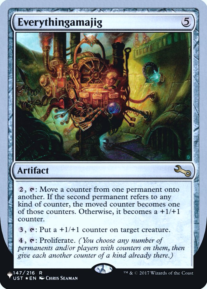 Everythingamajig (Counter) (Unfinity Foil Edition) [The List] | Cards and Coasters CA