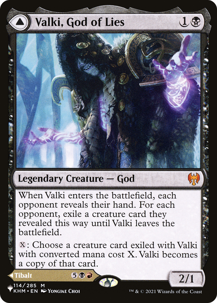 Valki, God of Lies // Tibalt, Cosmic Impostor [Secret Lair: From Cute to Brute] | Cards and Coasters CA