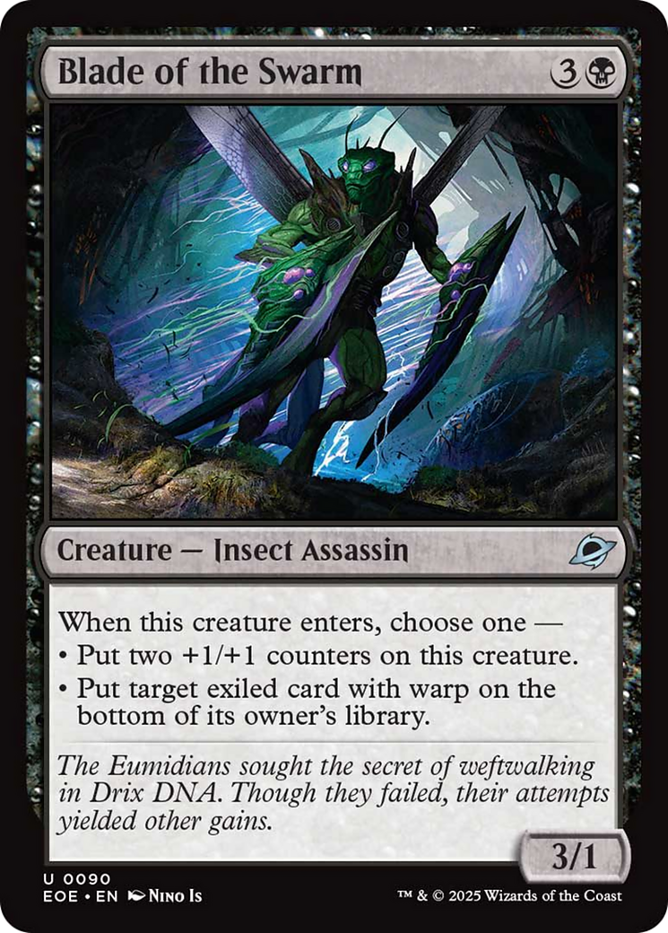 Blade of the Swarm [Edge of Eternities] | Cards and Coasters CA