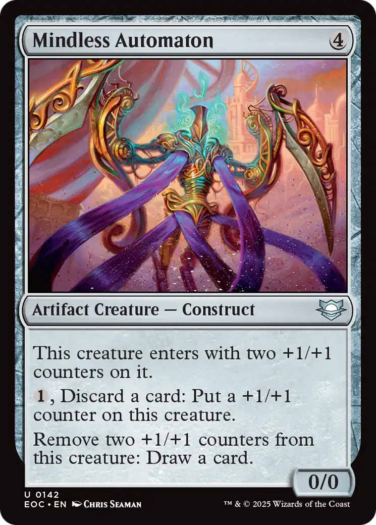 Mindless Automaton [Edge of Eternities Commander] | Cards and Coasters CA